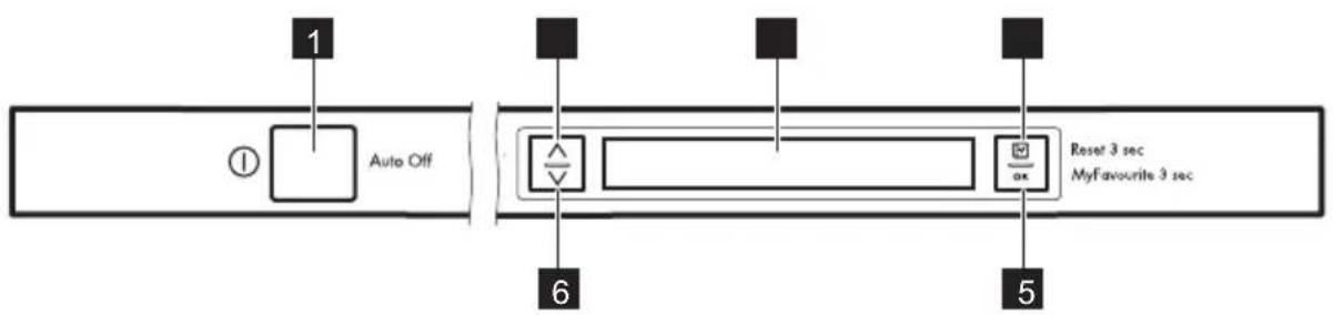 ELECTROLUX ESL8820RA - KONTROLLPANEL - 1