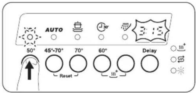 AUTO 50° 45°-70° 70° 60° Delay Reset 30° 3:15 ∞+
