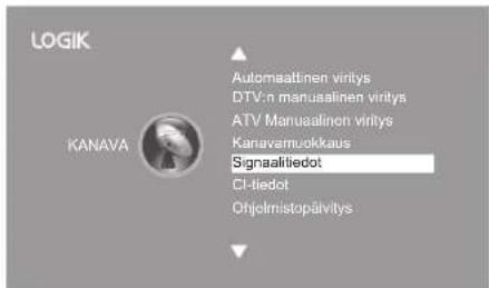 Logik L19HE13N - Signaalitiedot (DTV-tila) (DVB-C) - 2