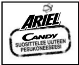 ARIEL CANDY SUOSITTELEE UUTEEN PESUKONEESEESI