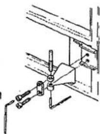 Pure mechanical assembly diagram without any text, numbers, or symbols