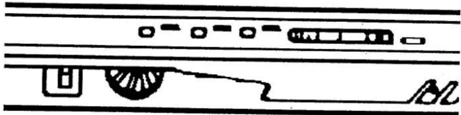 Ancient line drawing of a stylized human figure with geometric shapes and lines (no text or symbols)
