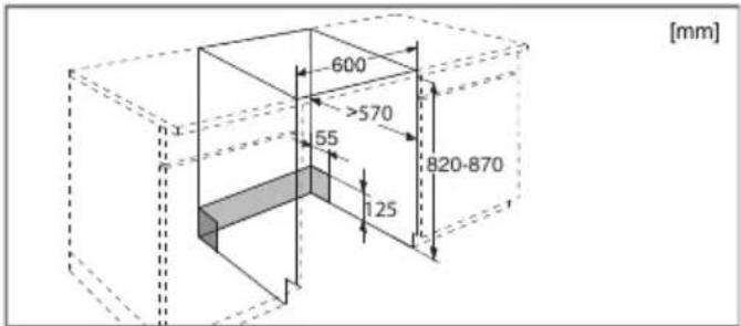 600 >570 55 125 820-870 [mm]