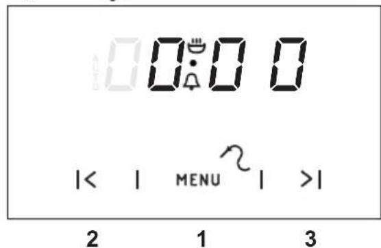 0:00 |< | MENU >| 2 1 3