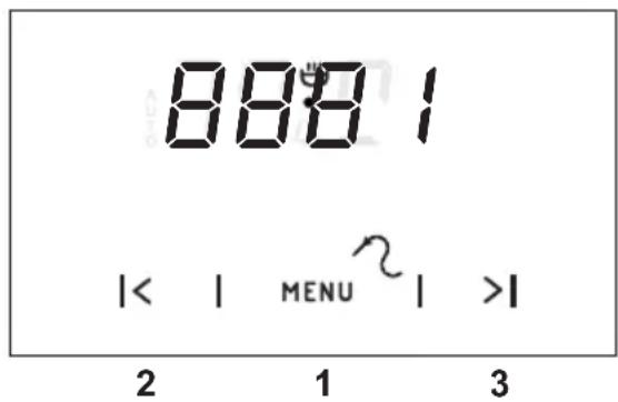 8881 |< | MENU >| 2 1 3