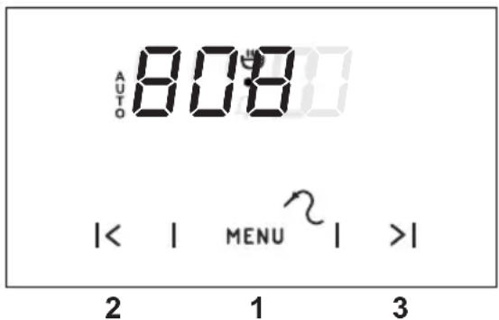 AUTO 808 |< | MENU >| 2 1 3