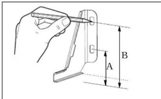A B
