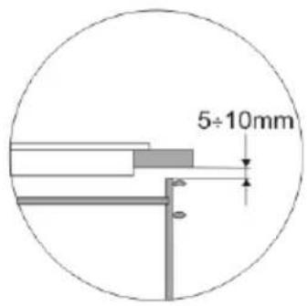 5÷10mm
