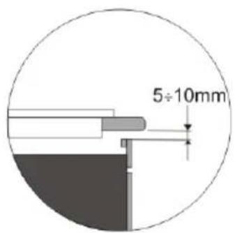 5÷10mm