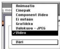 Animaatio Cinepak Component Video Ei mitään Grafiikka Ualokuva - JPEG ✓Video Väri