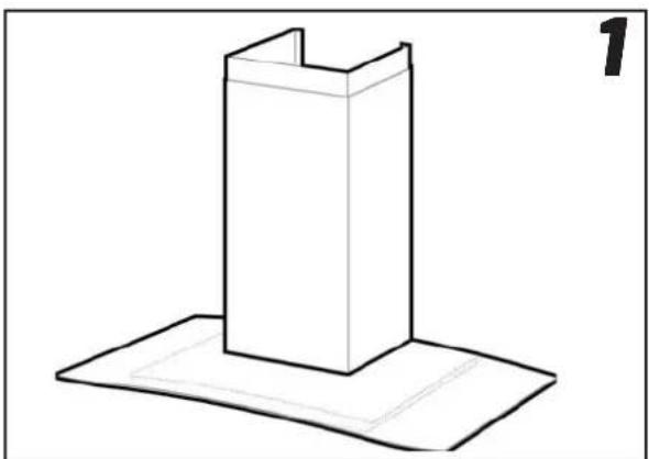 Flexit Vision M - Montering av väggfästen, markering på väggen, figur 3. - 1