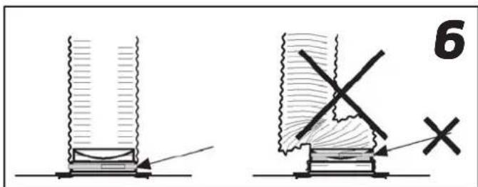 Flexit Vision M - Montering av skorstein, fig. 7. - 4