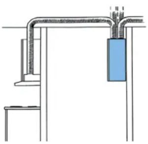 Flexit Elegant E/F - Tilkobling til ventilasjonsaggregat - 1