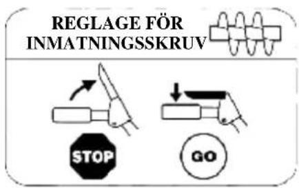 Meister Craft DAR0962 - Reglage för inmatningsskruven - 1