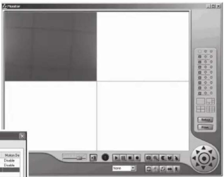 Monitor Motion De Disable Disable None
