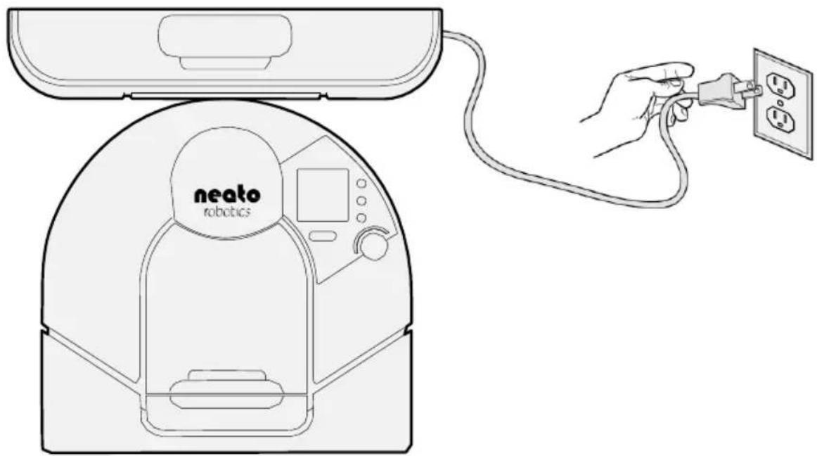 Neato Robotics XV-16 - ANVÄNDNING AV LADDNINGSSTATIONEN - 1