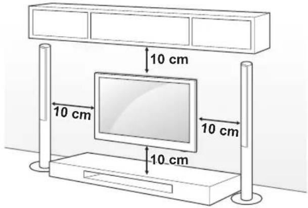 LG 39LN548C-ZA - Kiinnittäminen seinälle - 1