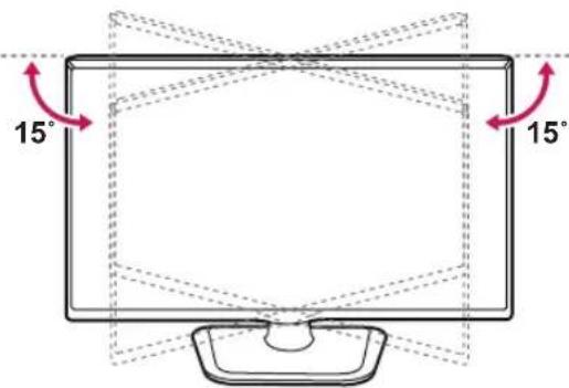 LG 37LN549E-ZA - TV:n kulman säätäminen sopivaksi - 1