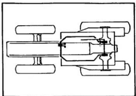 Valmet 905 - Tasauspyörästön lukko - 5