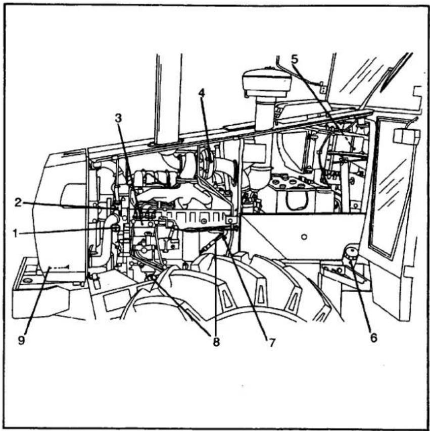 Valmet 905 - Varustelumerkinnät - 1