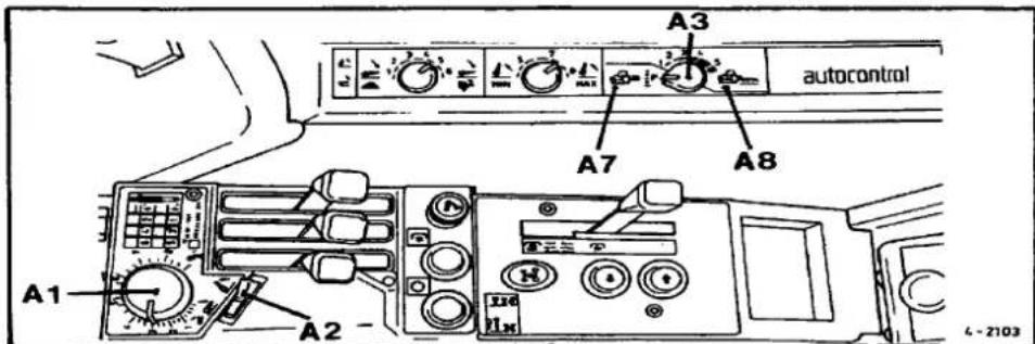A3 autocontrol A7 A8 A1 A2 4-2103