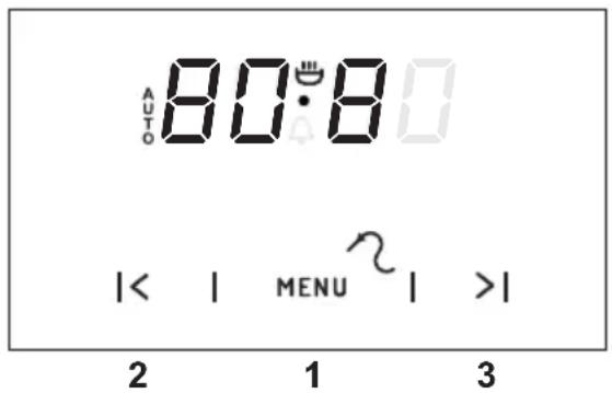 AUTO 80:80 |< | MENU | >| 2 1 3