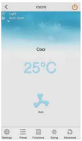 cool 25°C Auto