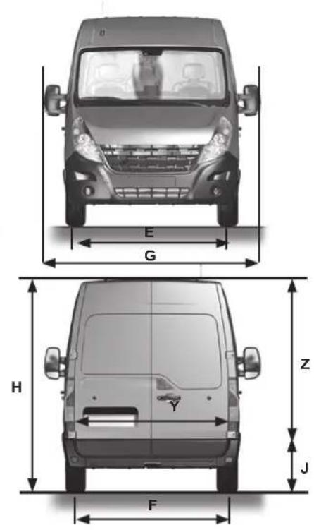 RENAULT Master (2011) - MOOTTORIN TUNNUSKILVET - 4