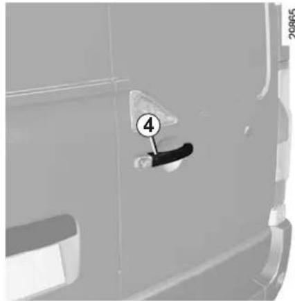 RENAULT Master (2011) - Auton lukituksen avaus - 1