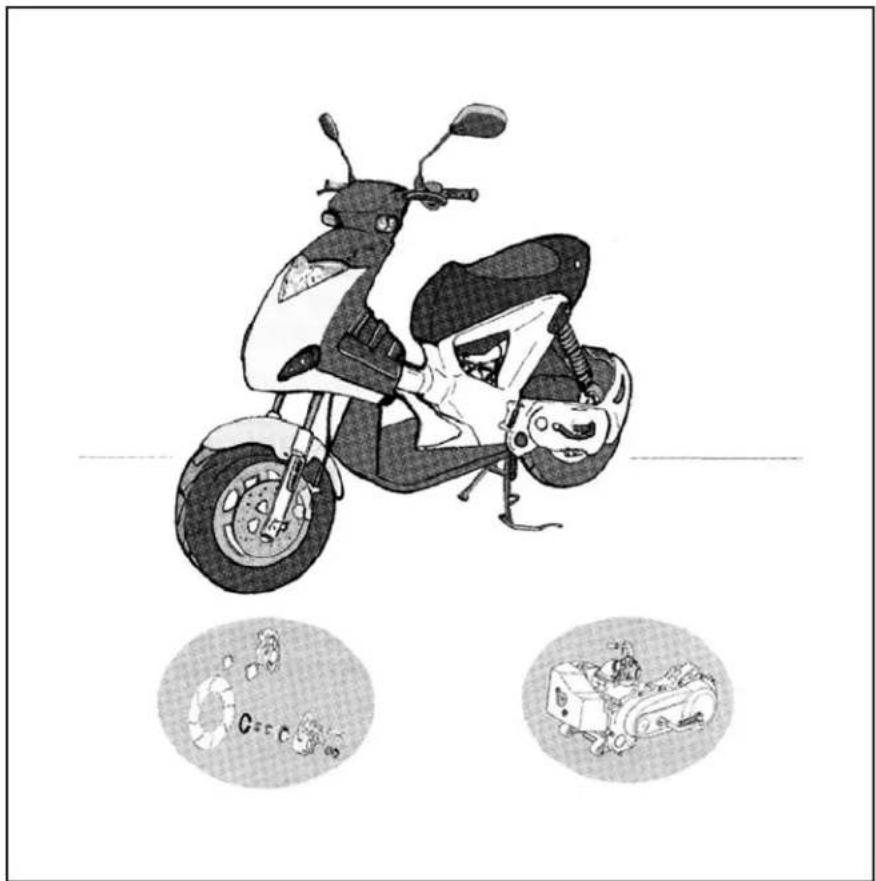 GILERA Ice - VARAOSAT JA LISÄVARUSTEET - 1