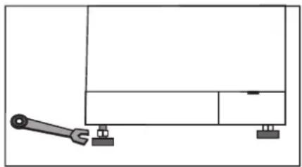 Blackwash WM3111E - Nivåjustering - 1