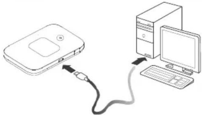 HUAWEI DNA E5577 - USB-liitännän käyttö - 1