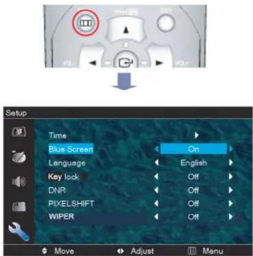 Art Mito LD-3280T - Sinisen ruudun asettaminen - 1