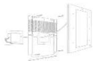 Zipato ZipaTile - | WALL MOUNT WITH BUILT-IN POWER SUPPLY - 2