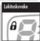 COBRA MicroTalk Malli MT 725 - Lukitustoiminnon käyttö: - 4