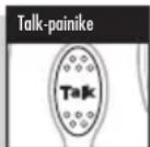 COBRA MicroTalk Malli MT 725 - Keskustelu toisen osapuolen kanssa: - 1