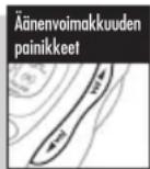 COBRA MicroTalk Malli MT 725 - Äänenvoimakkuuden säätö: - 1