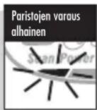 COBRA MicroTalk Malli MT 725 - Paristojen alhaisen varauksen merkkivalo - 1