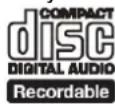 DENVER CAD-450 - Huomautus CD-R (recordable CD)/CD-RW (rewritable CD) -levyistä: - 2