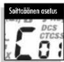 MicroTalk MT 975 - Soittoääniasetuksen muuttaminen: - 1