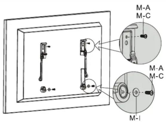 MOZI Slimfix B2 - Tasataustaisen television kiinnitys - 1