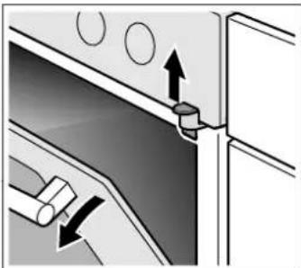 BOSCH HKA054020W - Avaa uuninluukku - 1