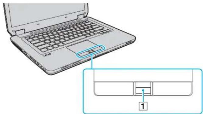 SONY Vaio VGN-CS31Z - Sormenjäljen tallentaminen - 1