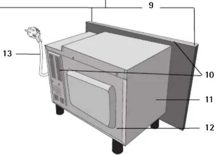 Husqvarna-Electrolux QN4136X - Mikrobølgeovnogtilbehør - 2
