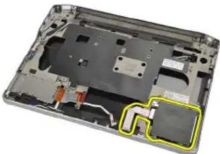 DELL Latitude E6220 - Älykorttikehikon irrottaminen - 2