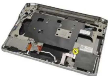 DELL Latitude E6220 - Älykorttikehikon irrottaminen - 1