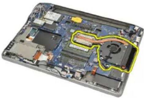 DELL Latitude E6220 - Jäähdytyselementin irrottaminen - 3
