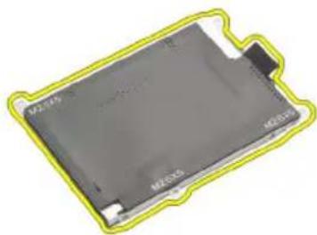 DELL Latitude E6220 - Kiintolevyn irrottaminen - 6