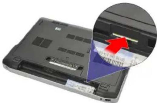 DELL Latitude E6220 - SIM-kortin irrottaminen - 1