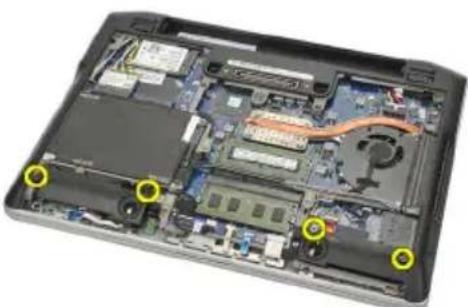 DELL Latitude E6220 - Kaiuttimien irrottaminen - 2